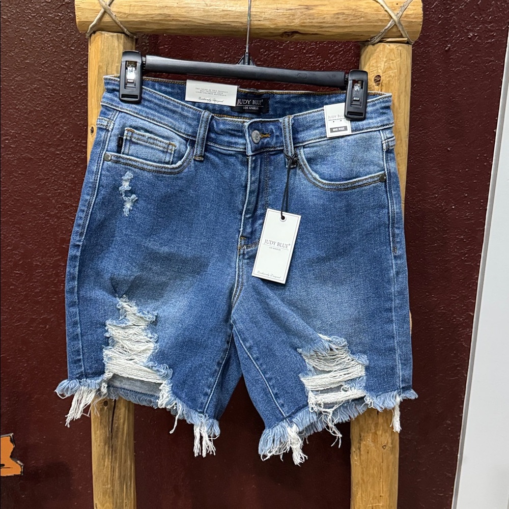 Judy Blue Mid Rise Denim Jeans
